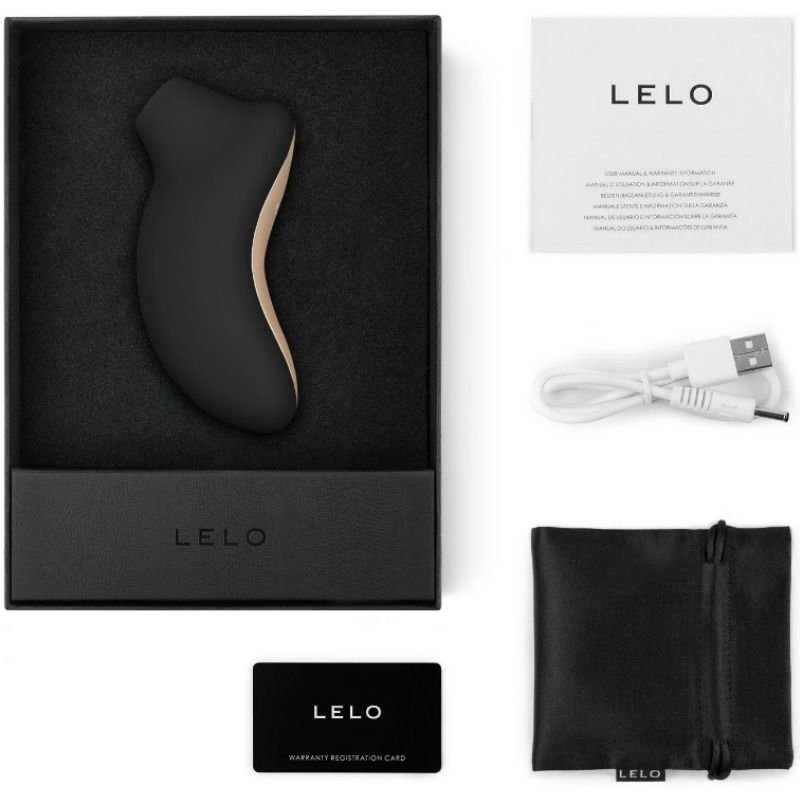 LELO – ESTIMULADOR CLITORIS SONA NEGRO - Sin categorizar - El Arte del Placer