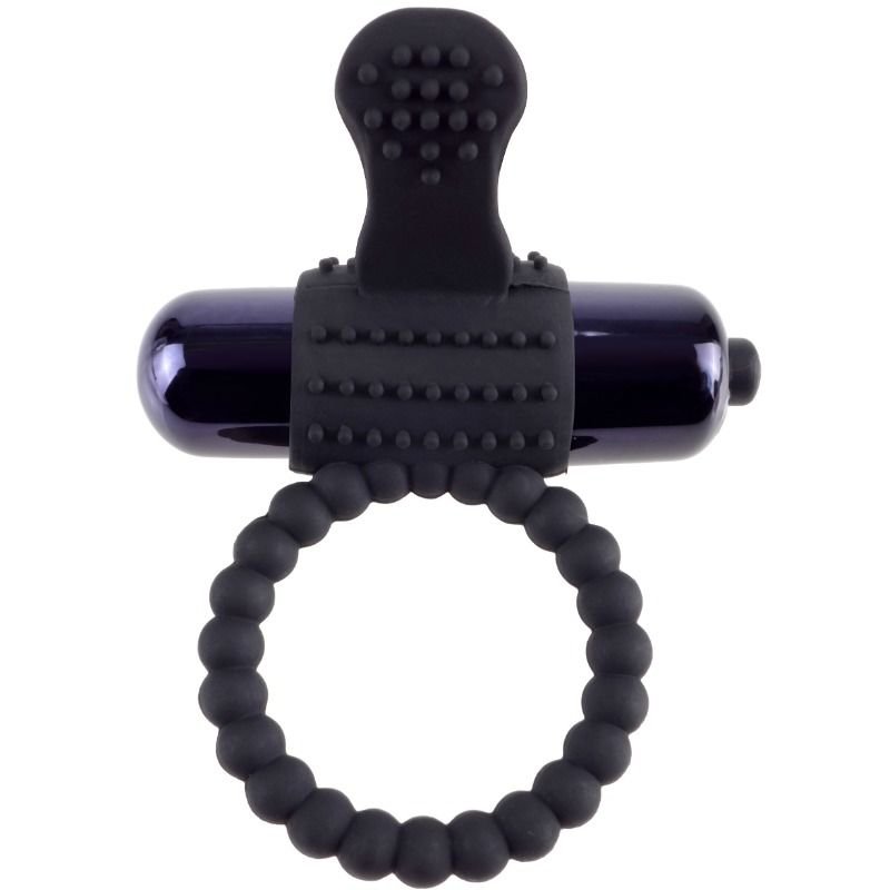 FANTASY C-RINGZ - ANILLO VIBRADOR DE SILICONA NEGRO - Accesorios para el pene - El Arte del Placer