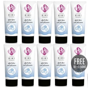 KIKÍ TRAVEL - GEL DESLIZANTE EFECTO FRÍO INTENSIFICADOR 50 ML 10 + 1 GRATIS - DROGUERÍA - El Arte del Placer