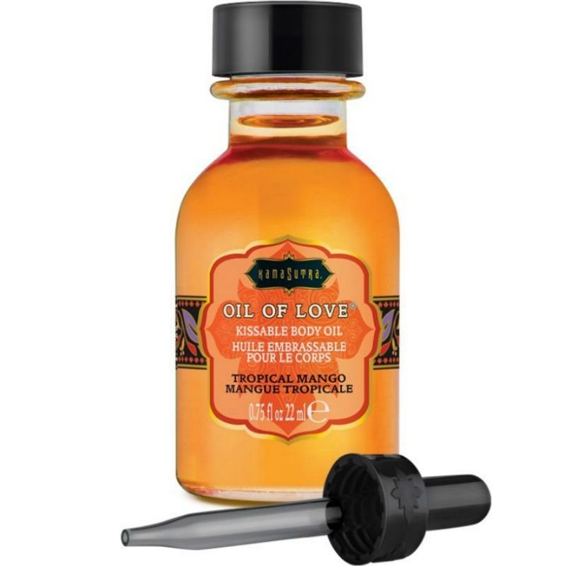 KAMASUTRA - ACEITE COMESTIBLE - MANGO 22 ML - Aceites con Sabores - El Arte del Placer