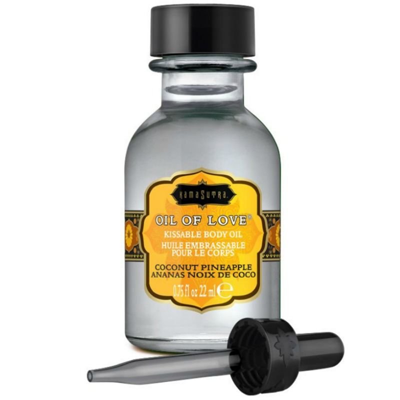 KAMASUTRA - ACEITE COMESTIBLE - COCO Y PIÑA 22 ML - Aceites con Sabores - El Arte del Placer