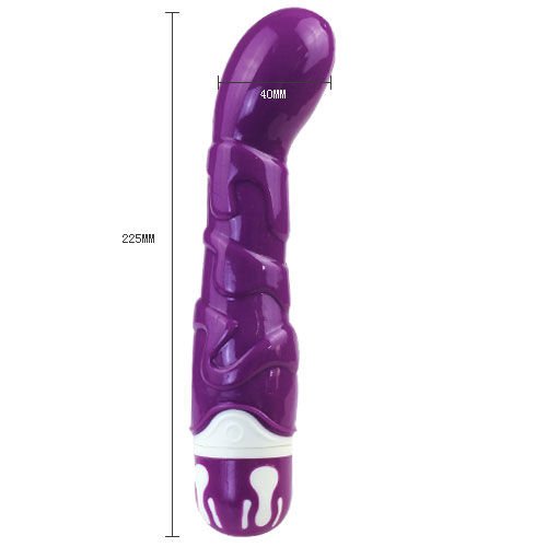 BAILE - REALISTIC COCK 10 RITMOS SENSATION VIOLETA - JUGUETES BIENESTAR - El Arte del Placer