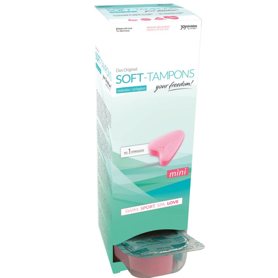 JOYDIVISION SOFT-TAMPONS - TAMPONES ORIGINALES MINI LOVE / 10UDS - DROGUERÍA - El Arte del Placer