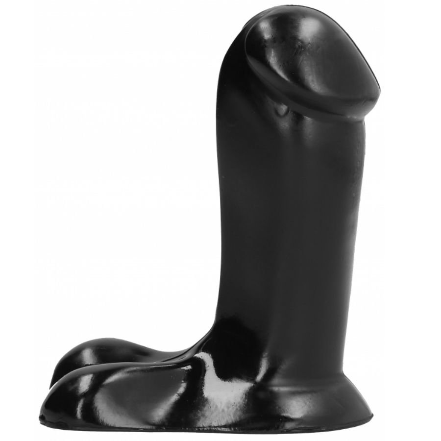 ALL BLACK - DILDO REALÍSTICO 14 CM - Dildos sin Vibración - El Arte del Placer