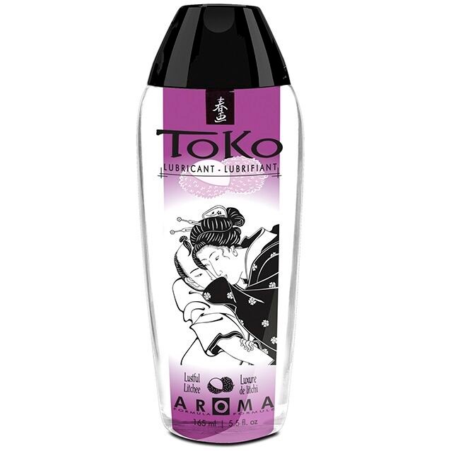 SHUNGA - TOKO AROMA LUBRICANTE LUSTFUL LITCHEE - Con deliciosos Sabores - El Arte del Placer