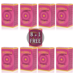 OLIMPYA - VIBRATING PLEASURE  POTENTE ESTIMULANTE POWER 8 + 1 GRATIS - DROGUERÍA - El Arte del Placer