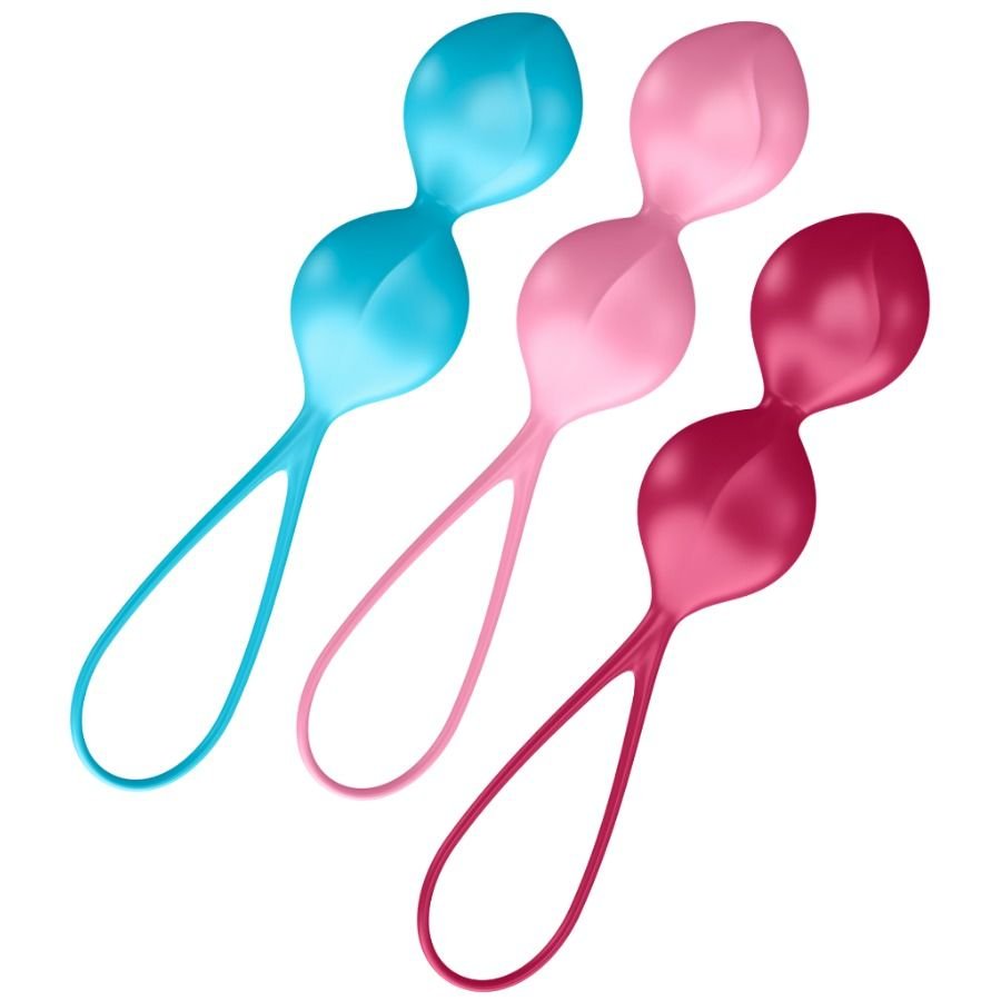 SATISFYER - LOVEBALLS TRAINING SET 2 - Bolas Chinas - El Arte del Placer