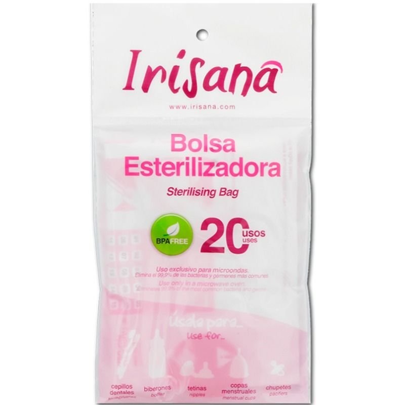 IRISANA - BOLSA ESTERILIZADORA COPA VAGINAL 1 UNIDAD - Artículos Mantenimiento - El Arte del Placer