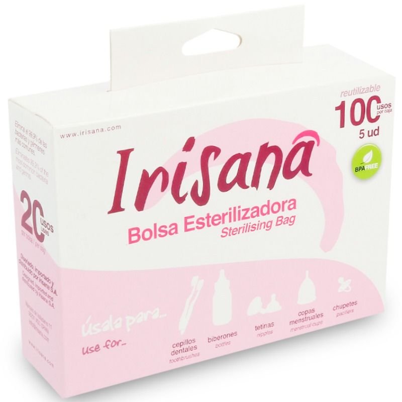IRISANA - BOLSA ESTERILIZADORA 5 UNIDADES - Artículos Mantenimiento - El Arte del Placer