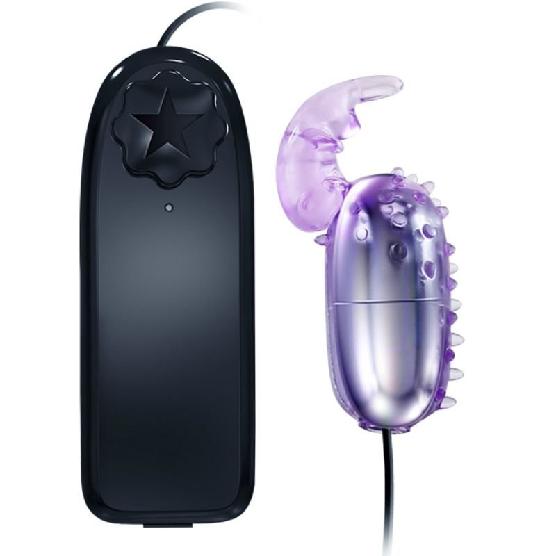 BAILE - SUPER VIBRATOR HUEVO VIBRADOR CON ESTIMULADOR - Estimuladores - El Arte del Placer