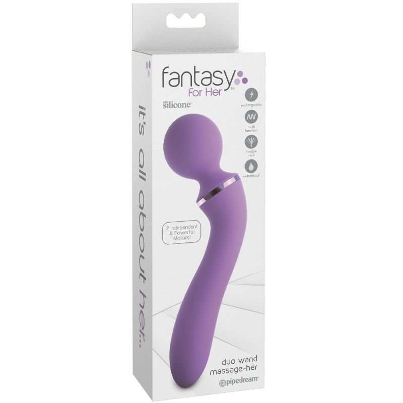 FANTASY FOR HER - DUO WAND MASSAGE HER - JUGUETES BIENESTAR - El Arte del Placer