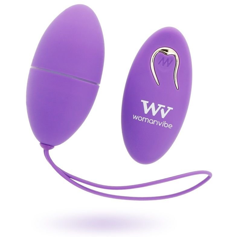 WOMANVIBE – ALSAN HUEVO CONTROL REMOTO SILICONA - JUGUETES BIENESTAR - El Arte del Placer