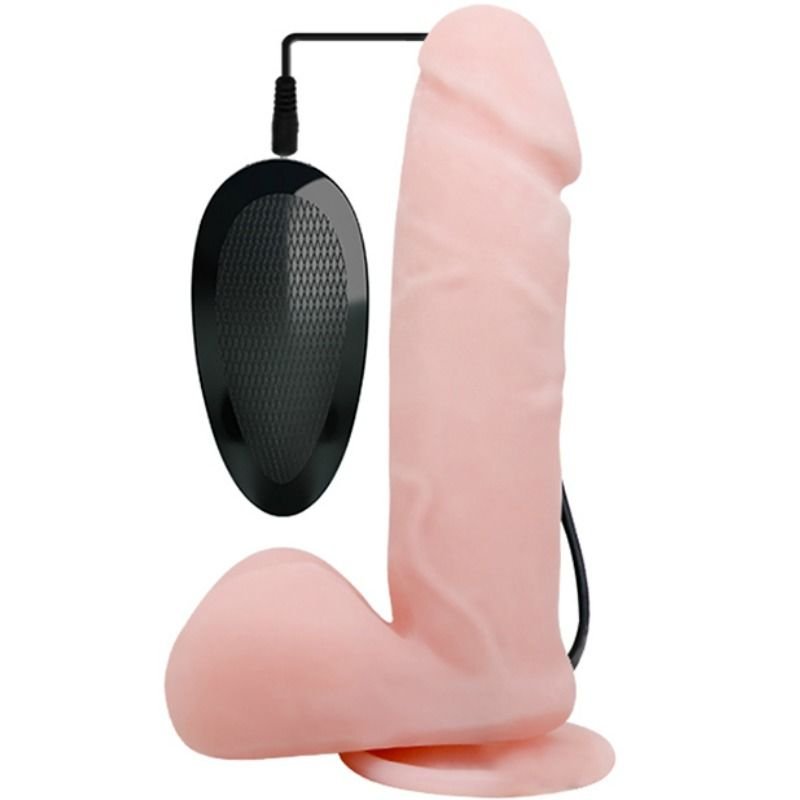 BAILE - VIBRADOR REALÍSTICO OLIVER CON FUNCION ROTACIÓN - JUGUETES BIENESTAR - El Arte del Placer