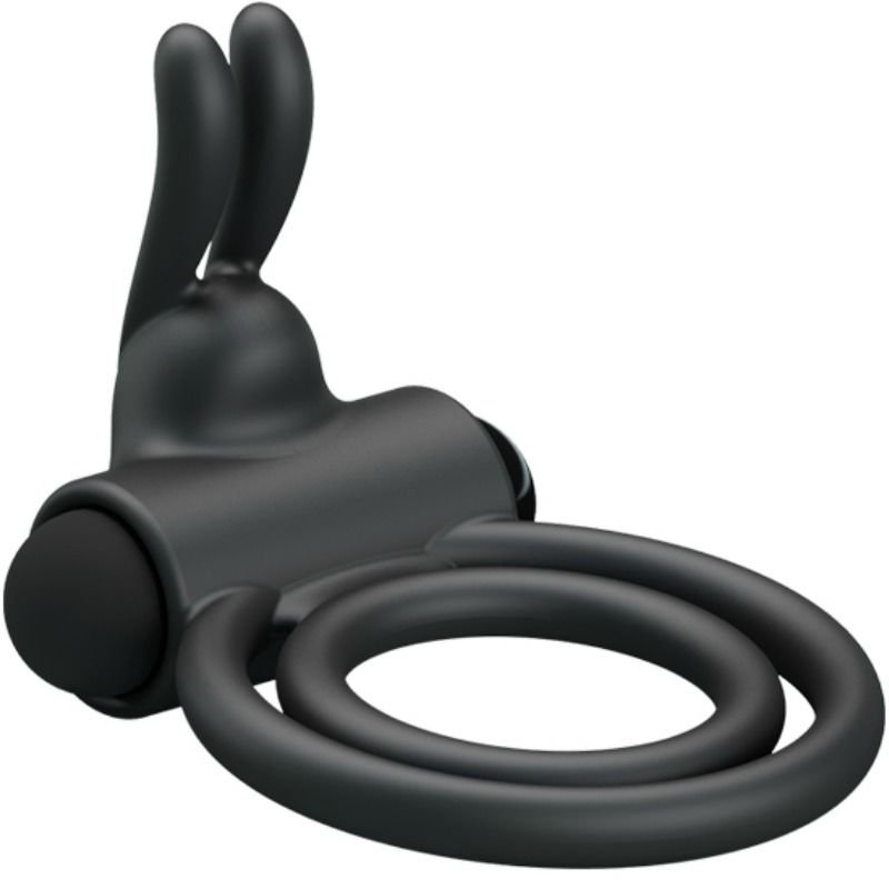 PRETTY LOVE - OSMOND ANILLO VIBRADOR DE SILICONA - Accesorios para el pene - El Arte del Placer