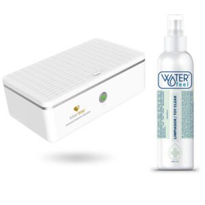 STERTOY - ESTERILIZADOR + TOY CLEANER WATERFEEL GRATIS - Desinfección y Mantenimiento - El Arte del Placer
