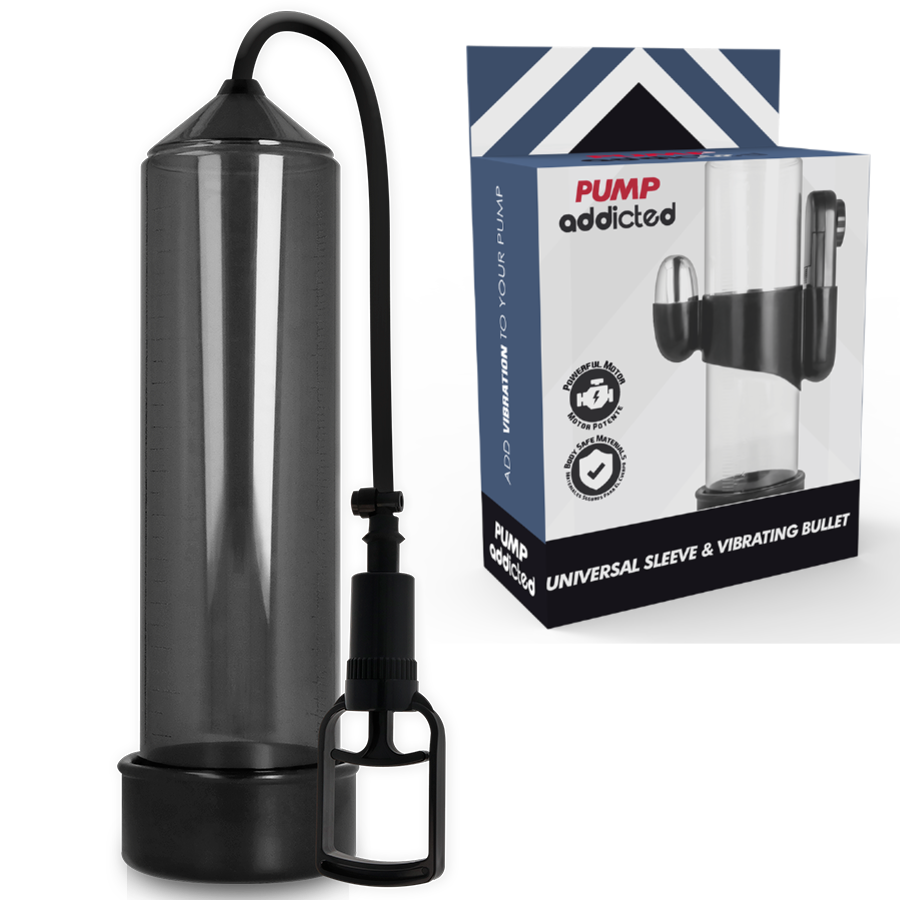 PUMP ADDICTED – BOMBA ERECCIÓN RX7 CON VIBRADOR - Accesorios para el pene - El Arte del Placer