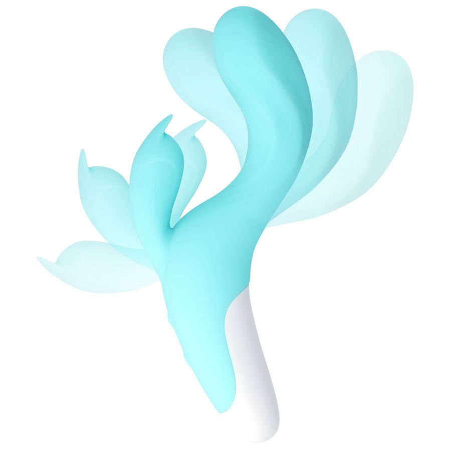 MIA - DRESDE VIBRADOR AZUL TURQUESA - JUGUETES BIENESTAR - El Arte del Placer