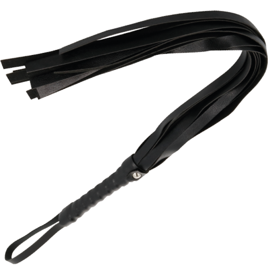 DARKNESS - LÁTIGO BONDAGE NEGRO 45 CM - Artículos BDSM - El Arte del Placer