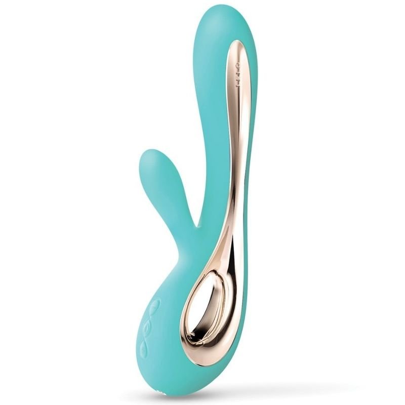 LELO - SORAYA 2 VIBRADOR RABBIT VERDE AGUA - Estimuladores - El Arte del Placer