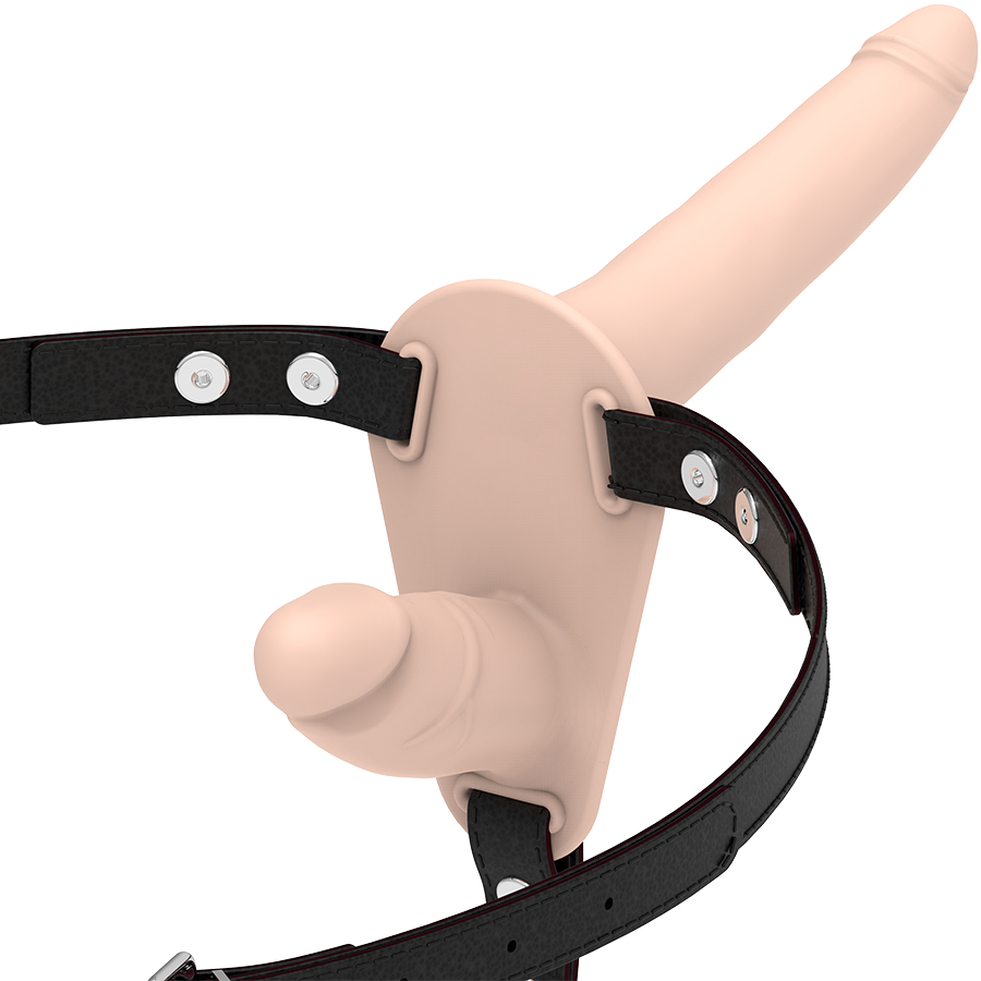 FETISH SUBMISSIVE HARNESS - DOBLE PENETRACIÓN FLESH - Arneses - El Arte del Placer