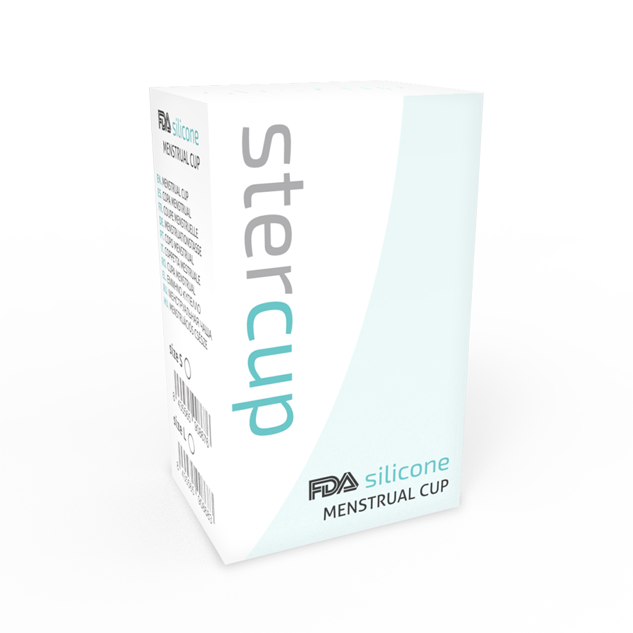 STERCUP - COPA MENSTRUAL FDA SILICONA ROSA - TALLA L - Imagen 5