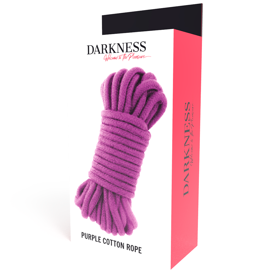 DARKNESS - CUERDA JAPONESA 20 M ROJO - BDSM & BONDAGE - El Arte del Placer