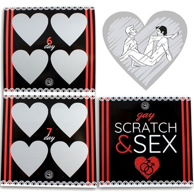 SECRETPLAY - SCRATCH & SEX JUEGO PAREJAS GAY (ES/EN/FR/PT/DE) - JUEGOS - El Arte del Placer