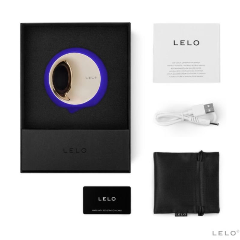 LELO - ORA 3 ESTÍMULADOR SEXO ORAL MIDNIGHT AZUL - Estimuladores - El Arte del Placer