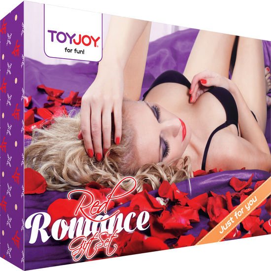 TOYJOY - JUST FOR YOU RED ROMANCE GIFT SET - JUGUETES BIENESTAR - El Arte del Placer
