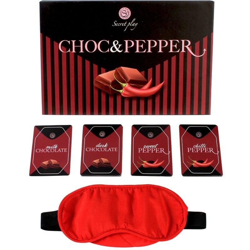 SECRETPLAY - JUEGO "CHOC & PEPPER" (ES/EN) - JUEGOS - El Arte del Placer