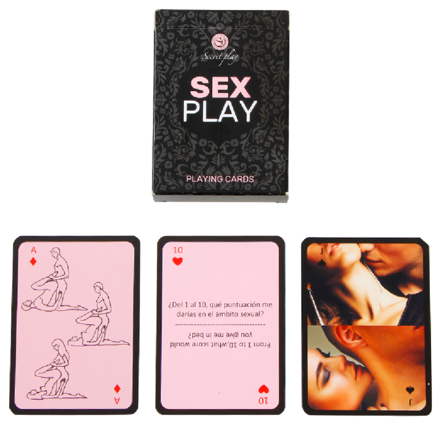 SECRETPLAY - JUEGO DE CARTAS SEX PLAY (ES/EN) - JUEGOS - El Arte del Placer