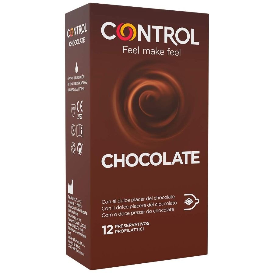 CONTROL - CHOCOLATE PRESERVATIVOS 12 UNIDADES - PRESERVATIVOS - El Arte del Placer