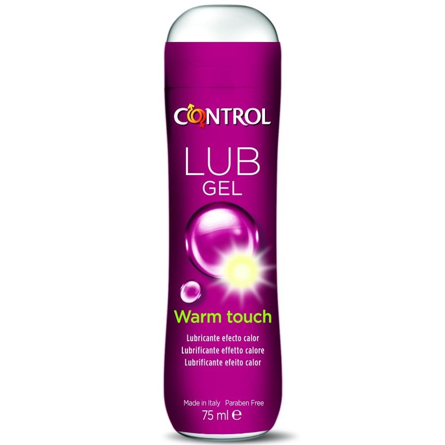 CONTROL - LUB GEL LUBRICANTE EFECTO CALOR 75 ML - DROGUERÍA - El Arte del Placer