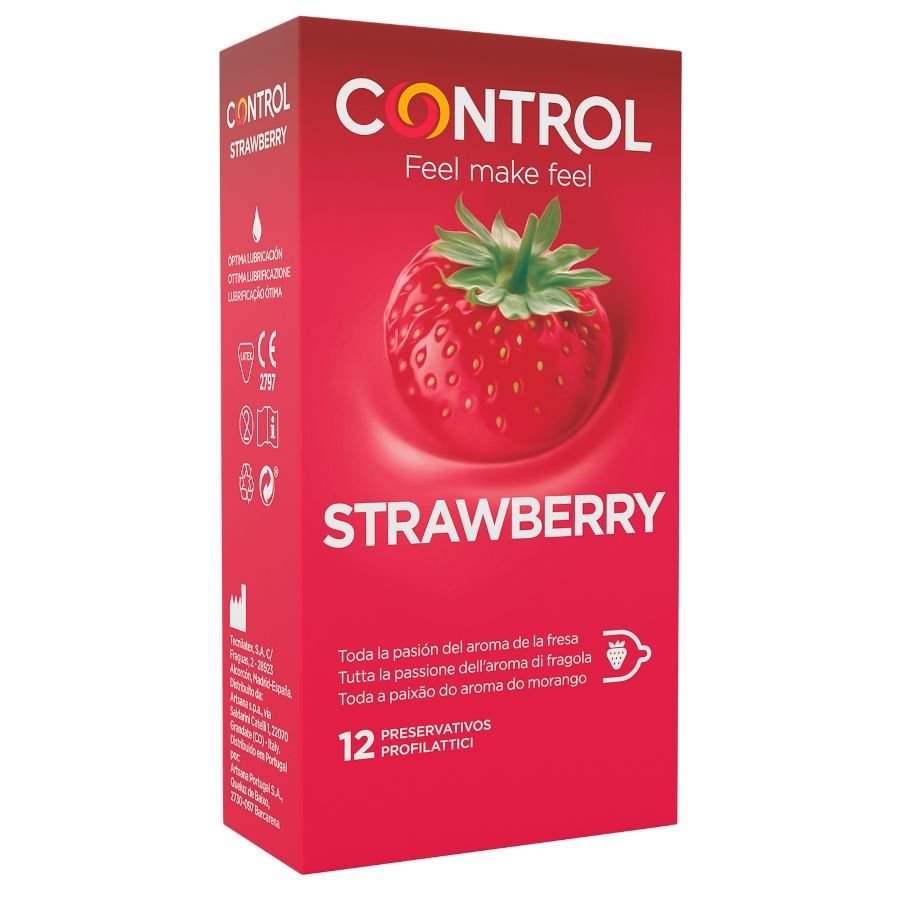 CONTROL - ADAPTA FRESA 12 UNIDADES - PRESERVATIVOS - El Arte del Placer