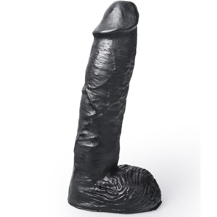 HUNG SYSTEM - DILDO REALISTA COLOR NEGRO MICKEY 24 CM - Dildos sin Vibración - El Arte del Placer