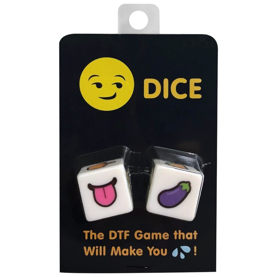 KHEPER GAMES - DTF DADOS EMOJIS - Juego de Dados - El Arte del Placer