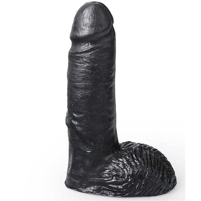 HUNG SYSTEM - DILDO COLOR NEGRO MARCEL 17 CM - Dildos sin Vibración - El Arte del Placer