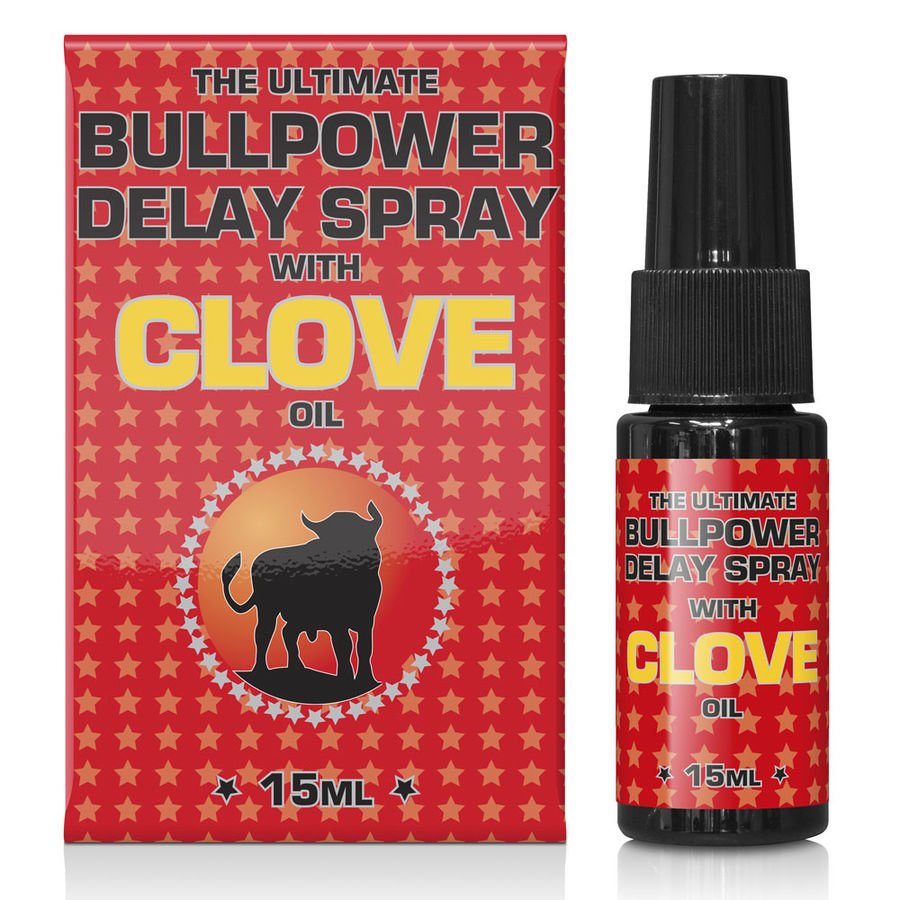 COBECO - BULL POWER CLOVE DELAY SPRAY 15ML - DROGUERÍA - El Arte del Placer