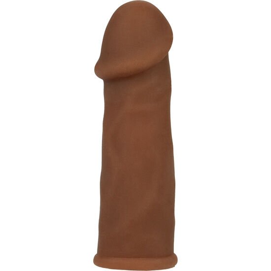 CALEXOTICS - FUTUROTIC FUNDA EXTENSIÓN PENE MARRÓN