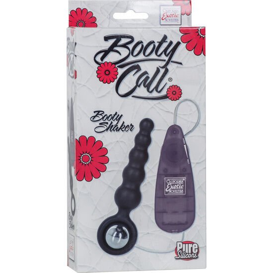CALEXOTICS - BOOTY CALL BOOTY SHAKER VIBRADOR ANAL NEGRO - Anal - El Arte del Placer