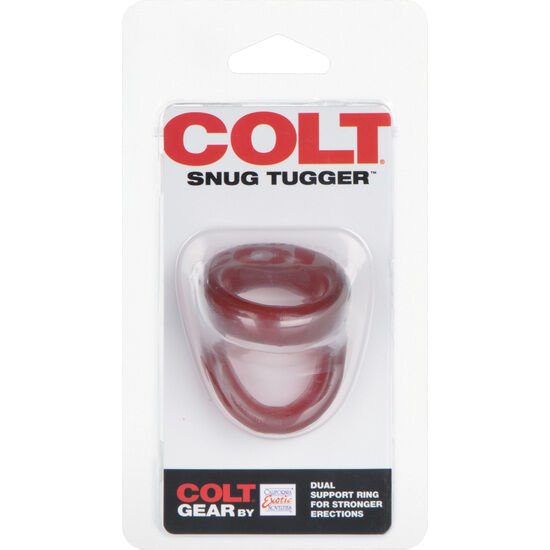 CALEXOTICS - COLT ANILLO SNUG TUGGER ROJO - Accesorios para el pene - El Arte del Placer