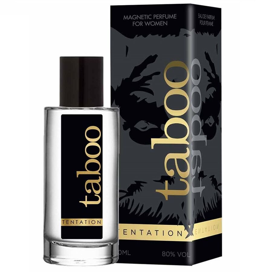 RUF - TABOO TENTATION PERFUME CON FEROMONAS PARA ELLA 50ML - DROGUERÍA - El Arte del Placer