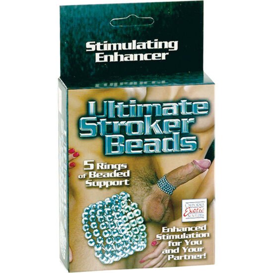 CALEXOTICS - ULTIMATE STROKER BEADS ANILLOS PARA EL PENE - Accesorios para el pene - El Arte del Placer