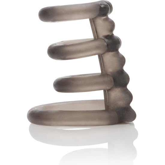 CALEXOTICS - DR. J SUPPORT MASTER TRIPLE ANILLO - Accesorios para el pene - El Arte del Placer