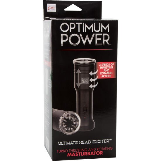 CALEXOTICS - MASTURBADOR OPTIMUM POWER ULTIMATE HEAD EXCITER - JUGUETES BIENESTAR - El Arte del Placer