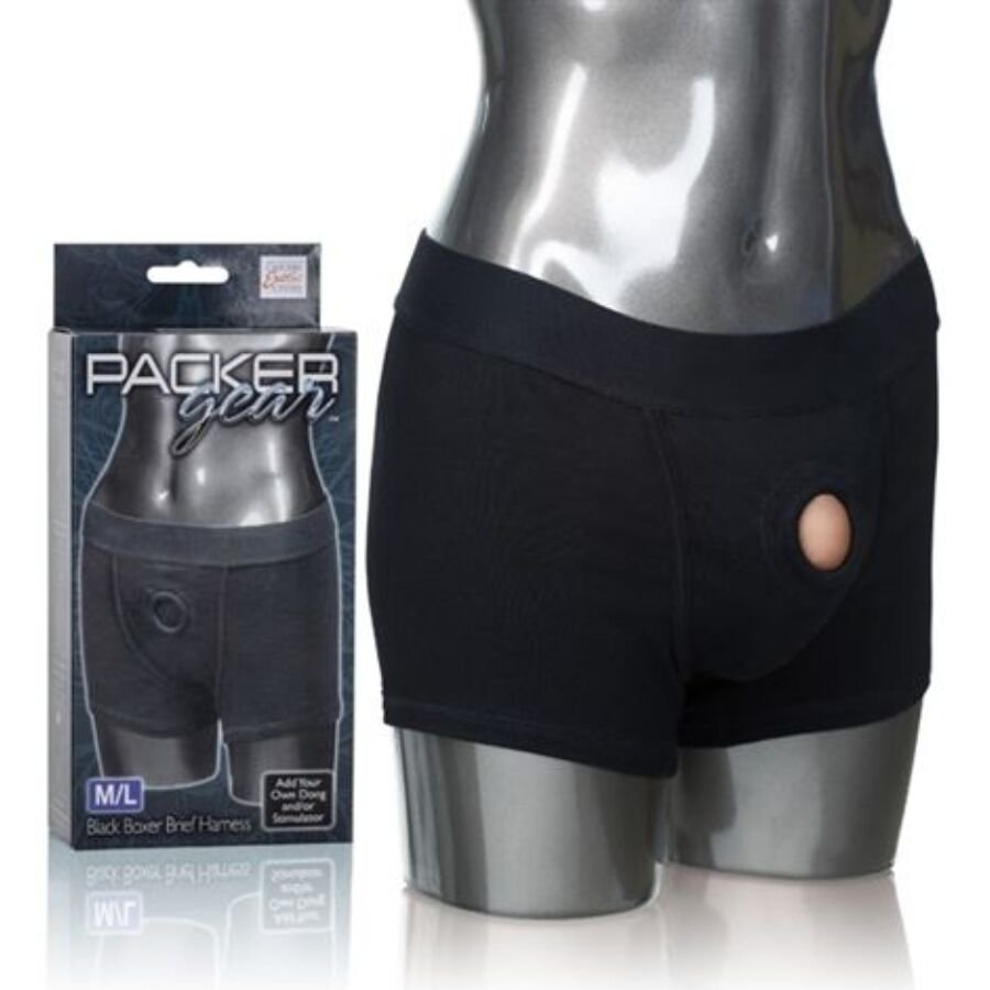CALEXOTICS - PACKER GEAR BOXER ARNÉS UNIVERSAL M/L - Arneses - El Arte del Placer