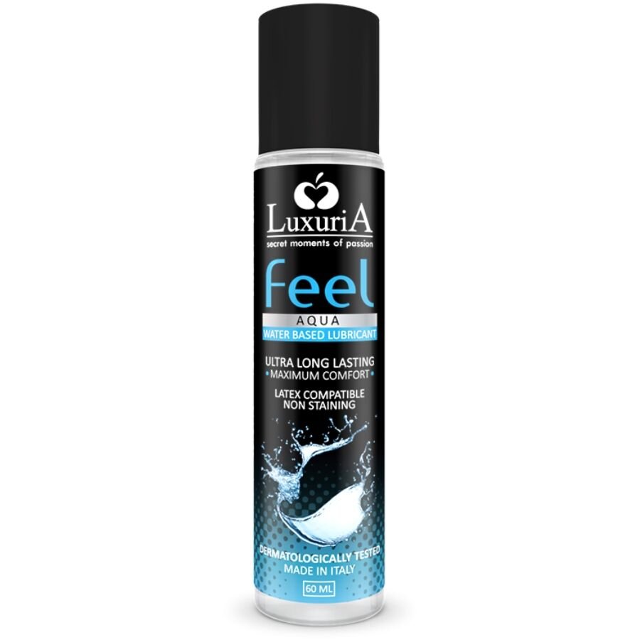 INTIMATELINE - LUXURIA FEEL LUBRICANTE BASE AGUA AQUA 60 ML - Base Agua - El Arte del Placer
