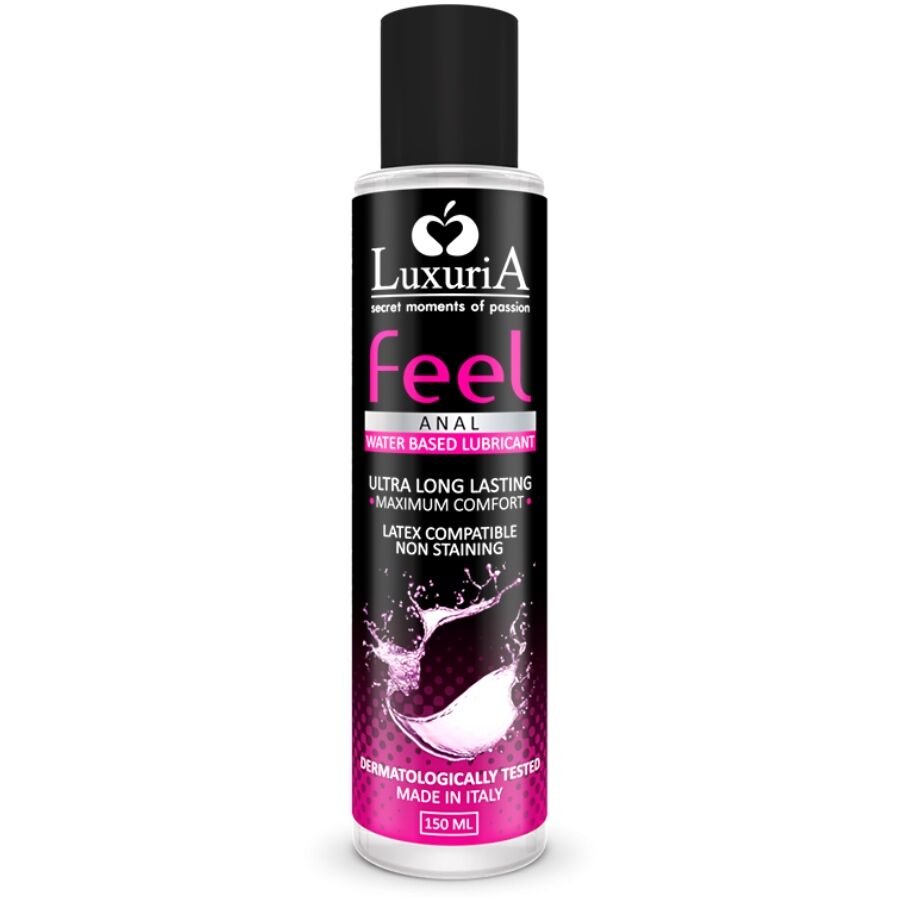 INTIMATELINE - LUXURIA FEEL LUBRICANTE BASE AGUA ANAL 150 ML - Base Agua - El Arte del Placer