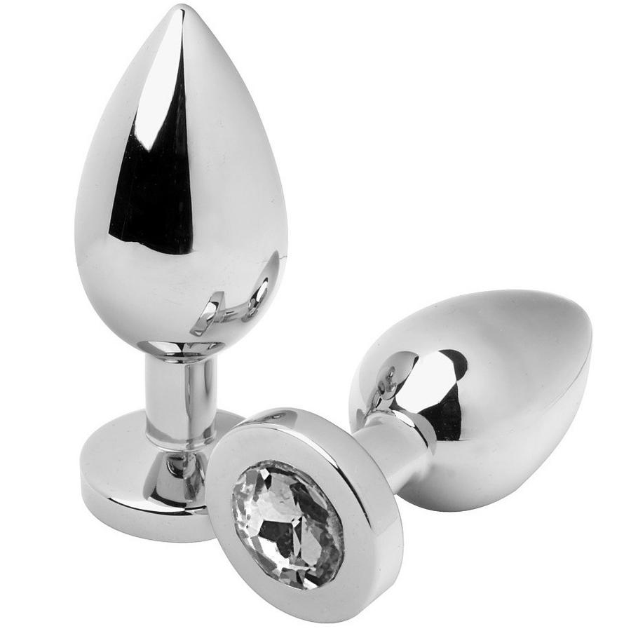 METAL HARD – ANAL PLUG DIAMOND MEDIUM 7.62CM - Anal - El Arte del Placer