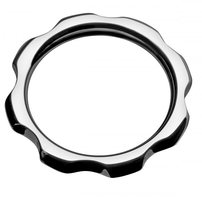 METAL HARD - ANILLO TORQUE METAL PARA PENE Y TESTÍCULOS 50 MM - Anillas pene metal BDSM - El Arte del Placer